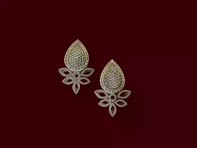 pear marquise diamond pendant earrings set