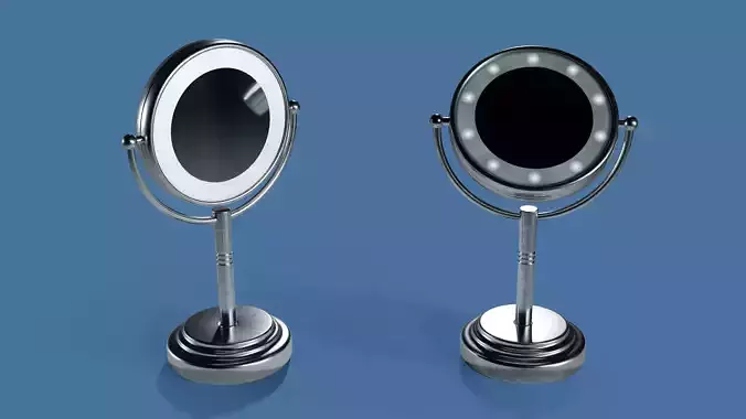 Swivel Mirror 3D model