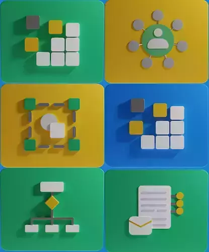 3D ICON PACK  3D model