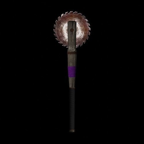 Disc Saw Mallet 3D model