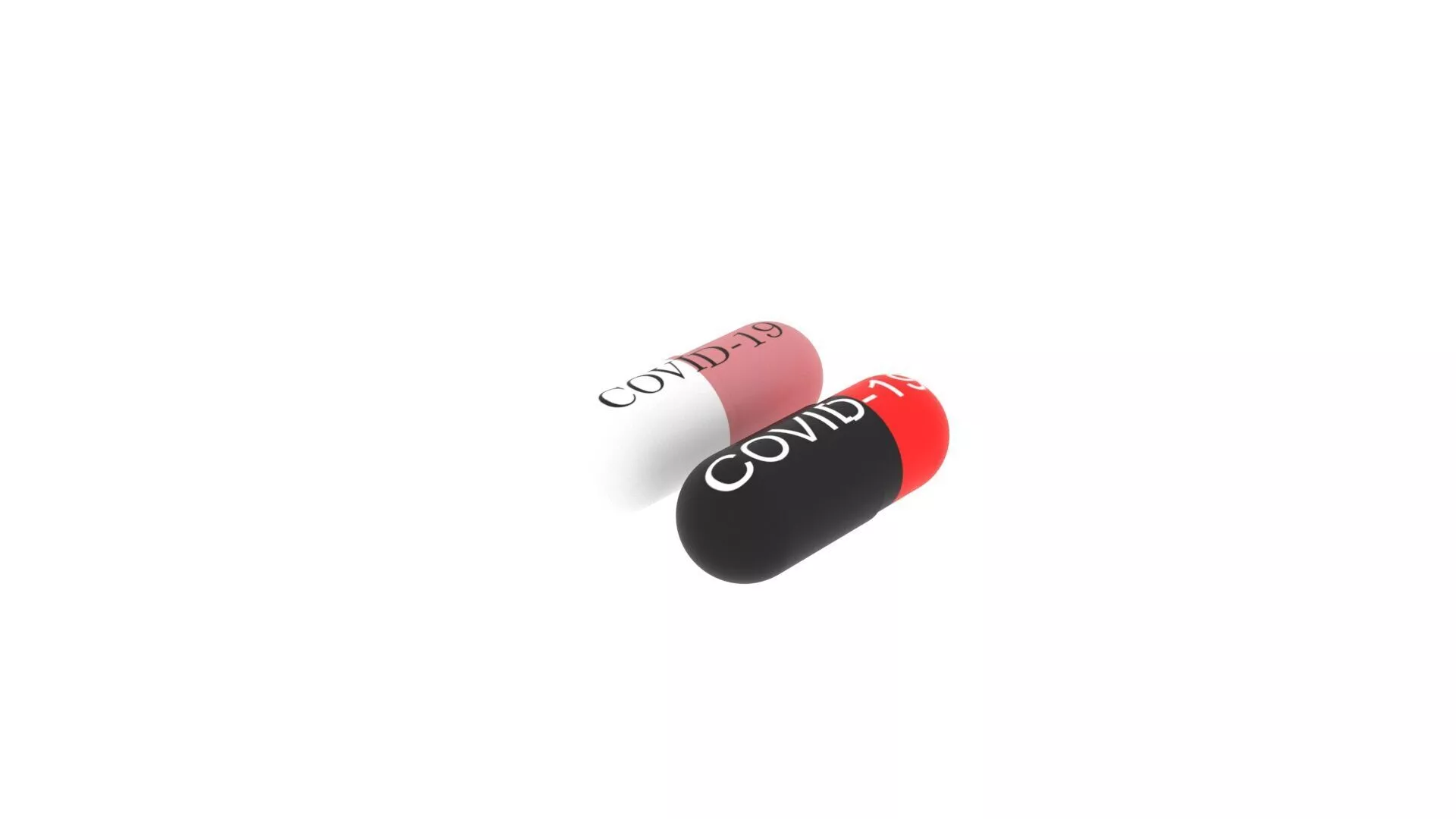 Covid-19 Pills 3D model