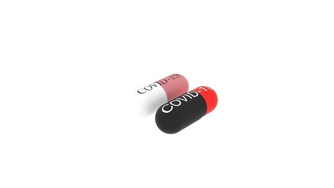 Covid-19 Pills 3D model