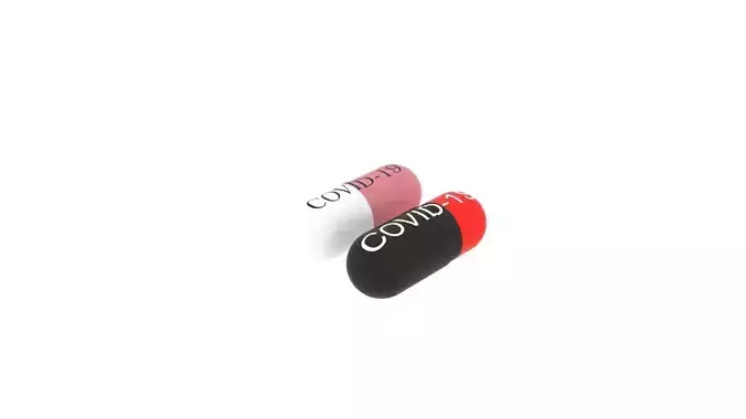 Covid-19 Pills 3D model