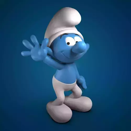 Smurf  3D print model