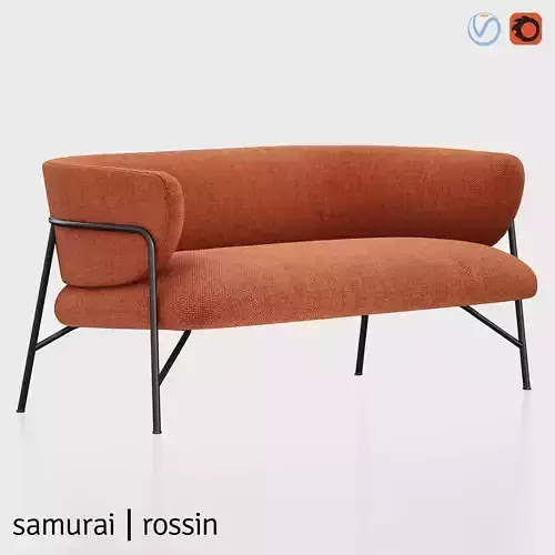 SAMURAI 2-Seater Sofa Low