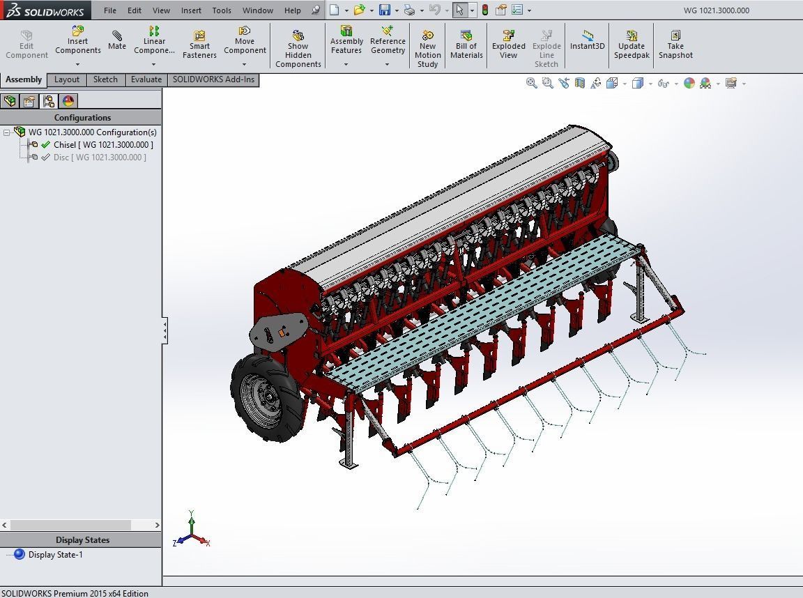 WG 1021 - Variator seed drill 180-300 3D model_21
