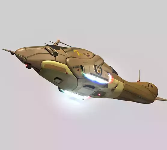 Ai Spaceship 3D model
