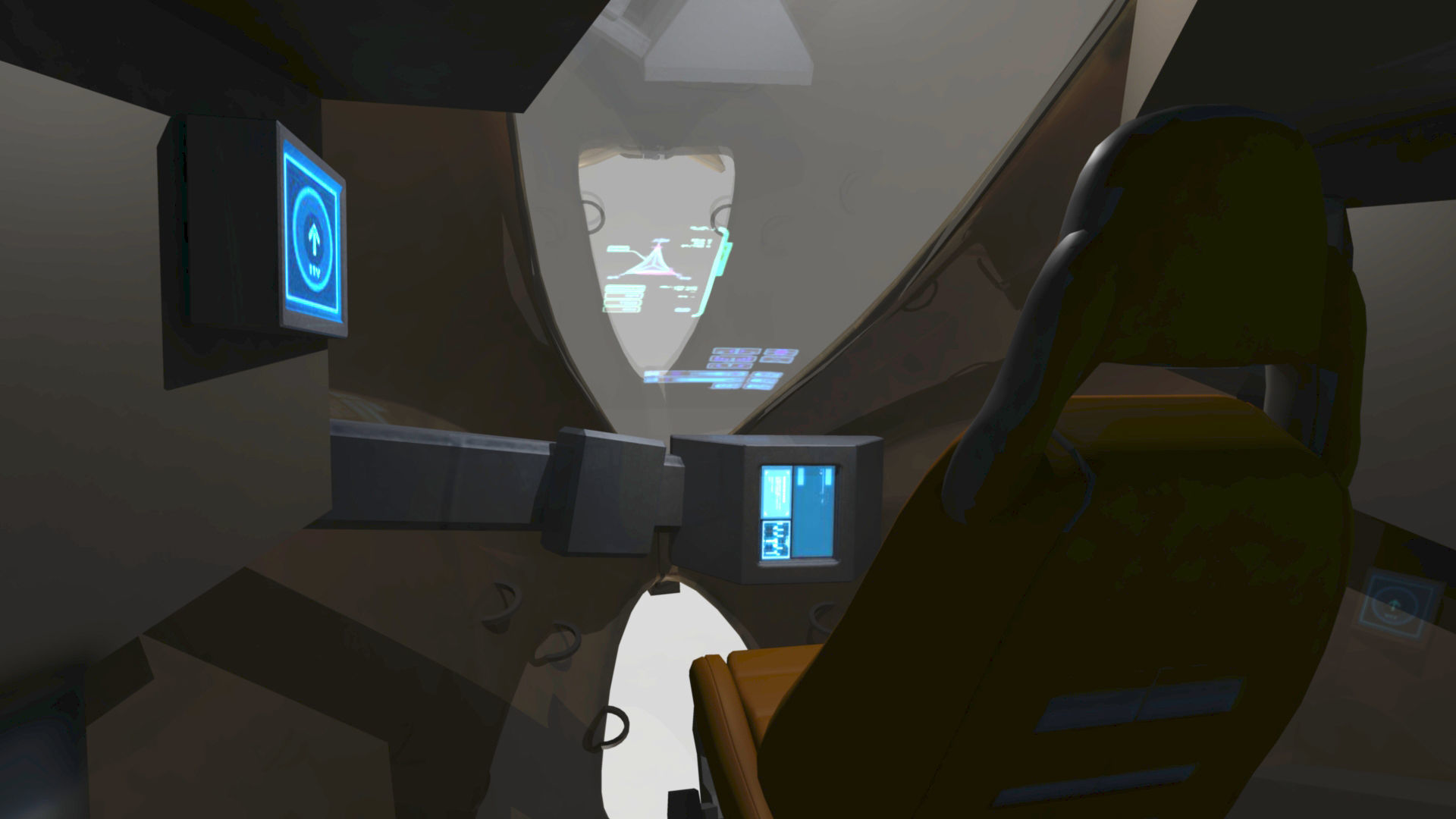 Ai Spaceship 3D model_5