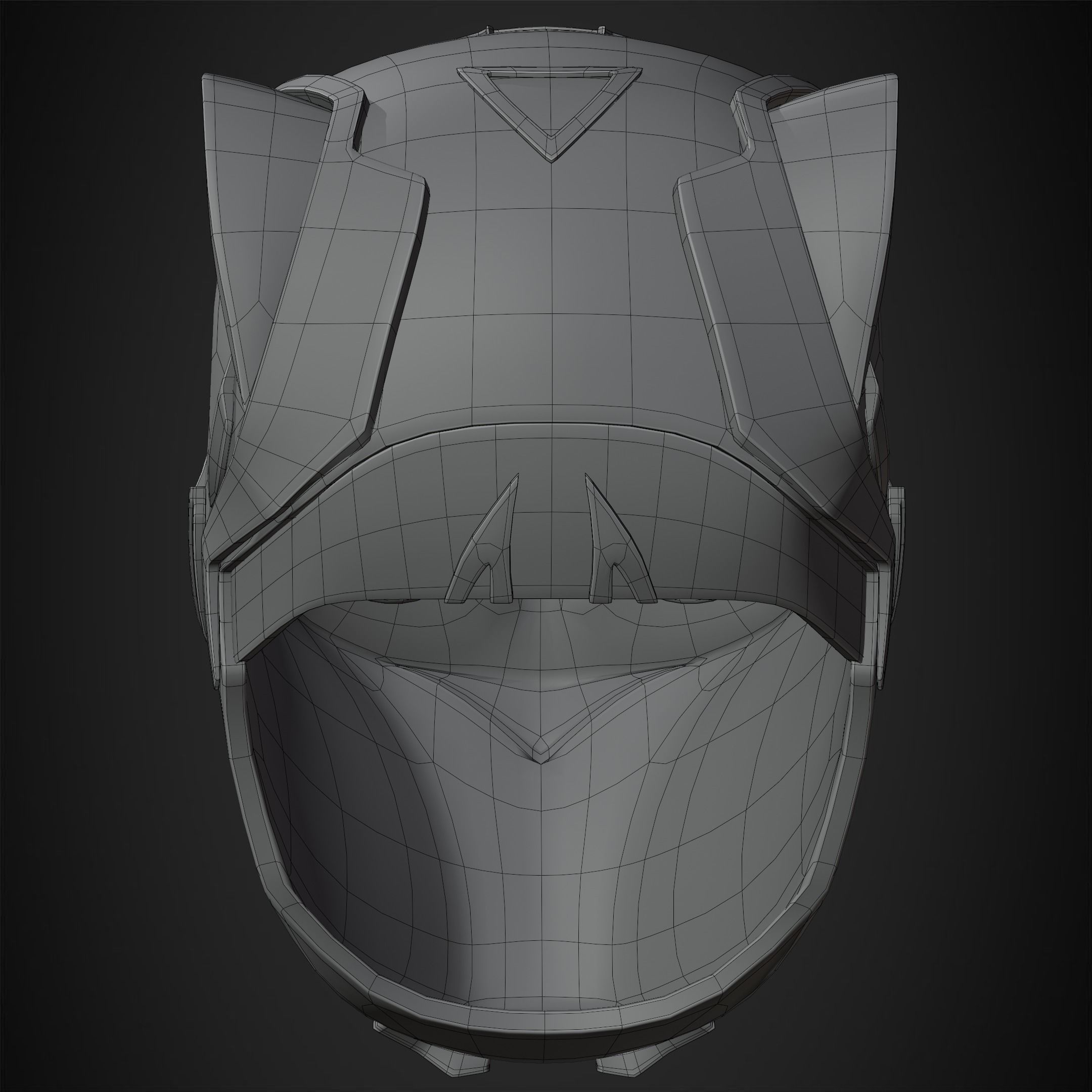 Black Panther Shuri Helmet for Cosplay 3D print model_19