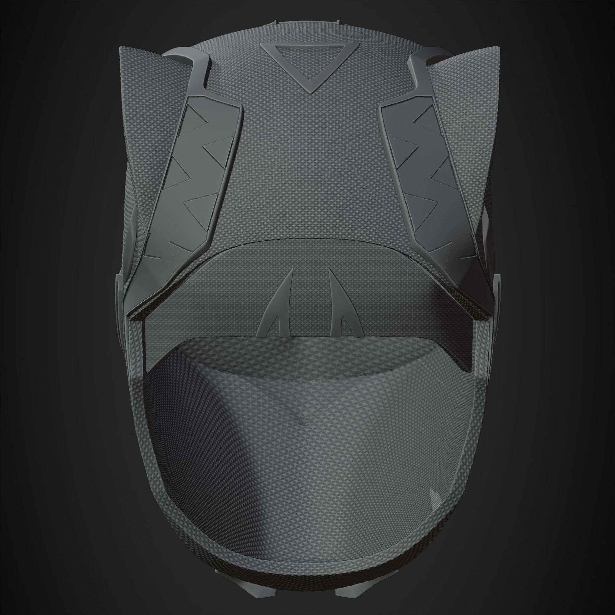 Black Panther Shuri Helmet for Cosplay 3D print model_18