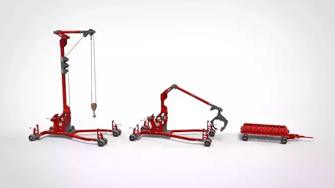 sci fi lifting and loading equipment