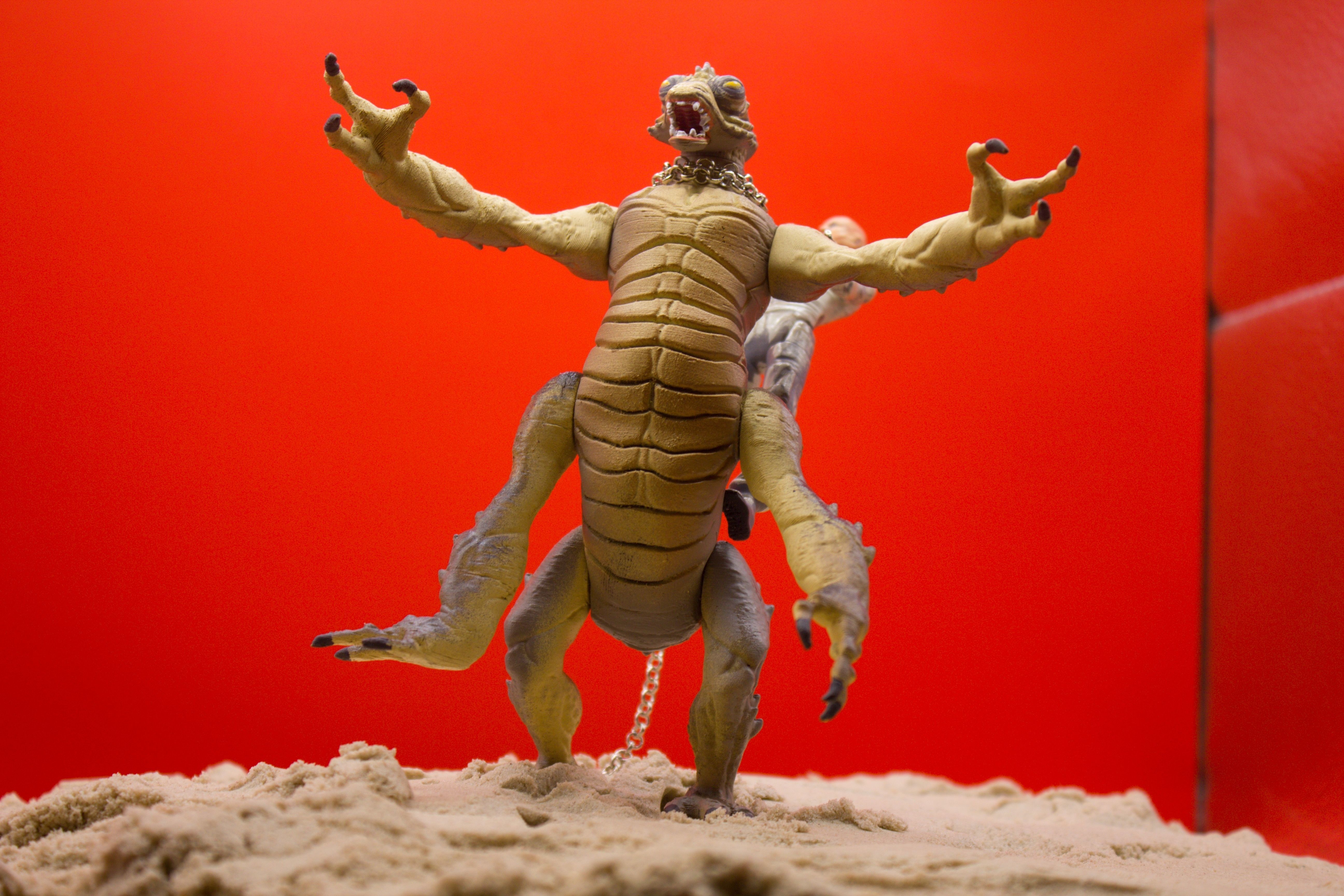 The boba fett Sandbeast 3D print model_3