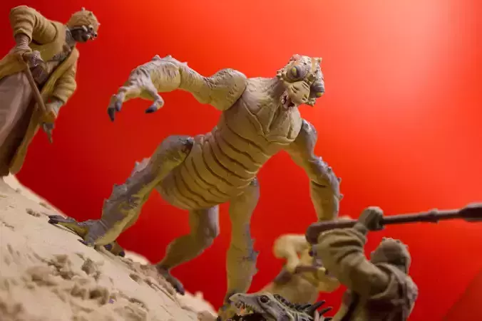 The boba fett Sandbeast