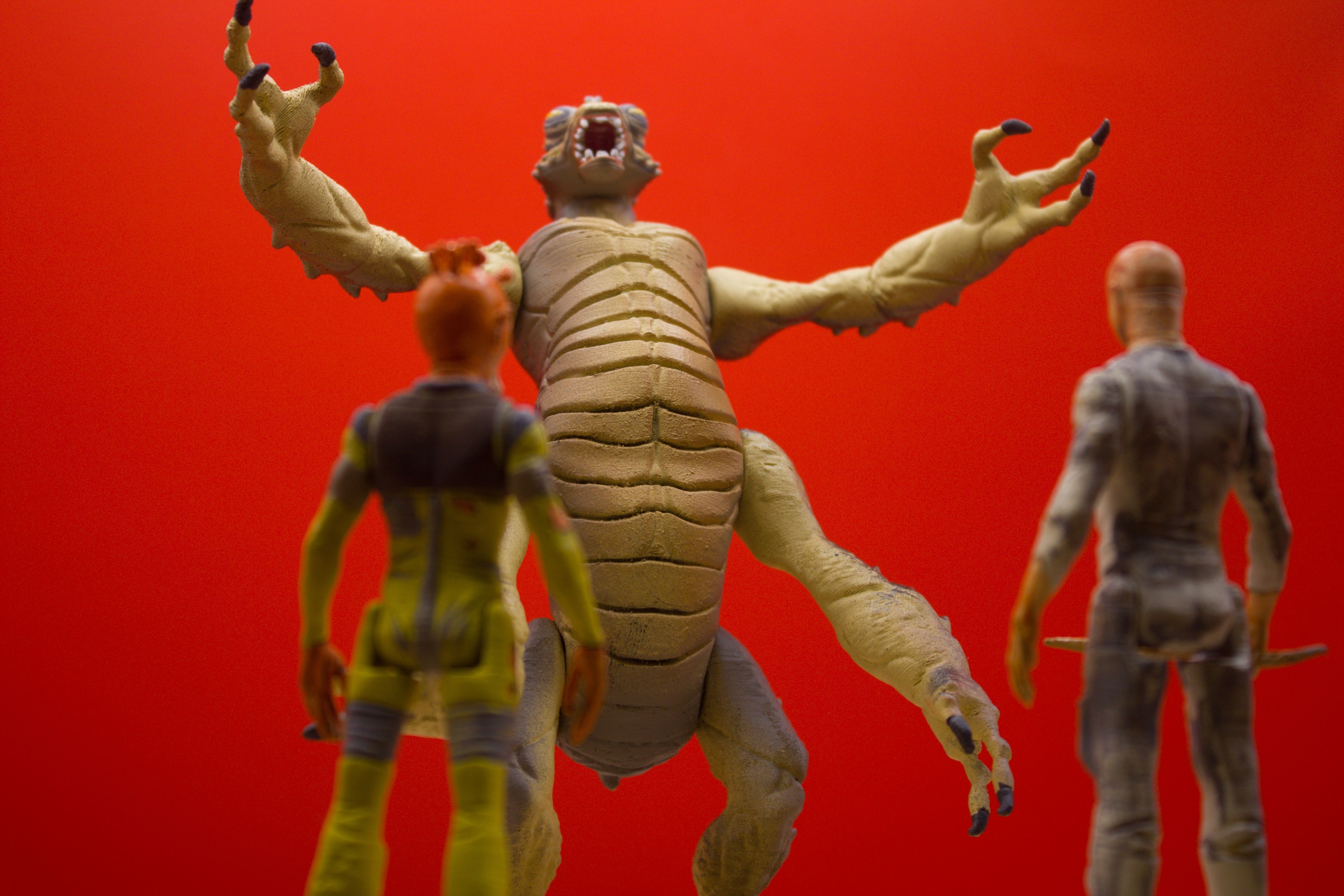 The boba fett Sandbeast 3D print model_1