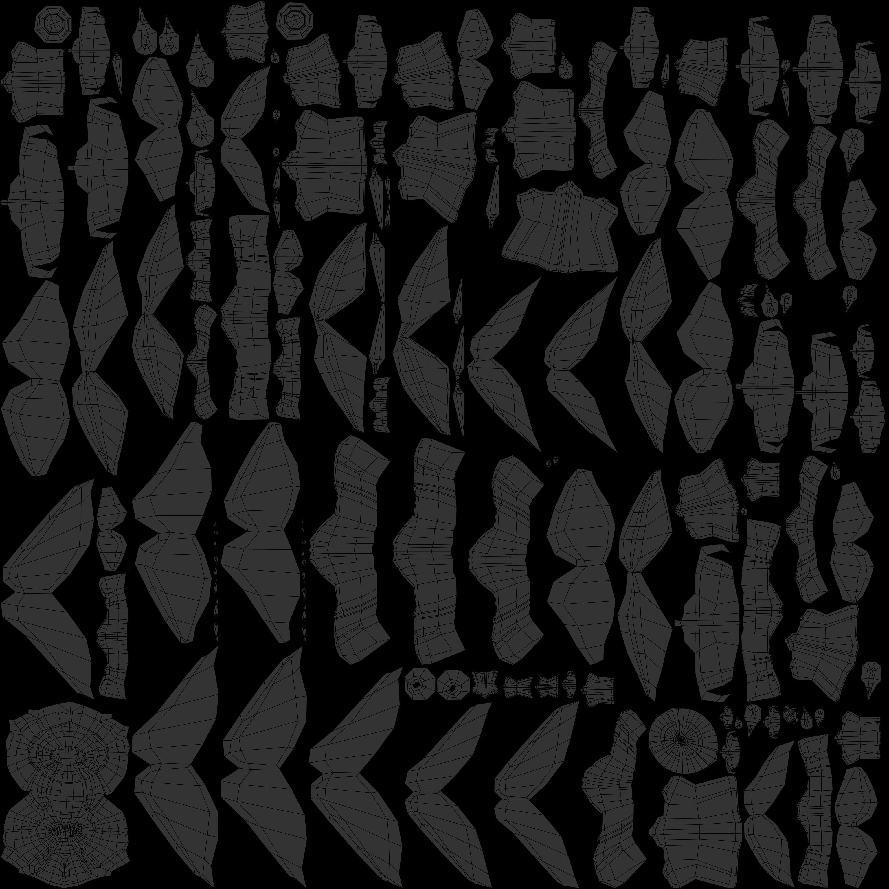 Anomalocaris Canadensis Low-poly 3D model_15