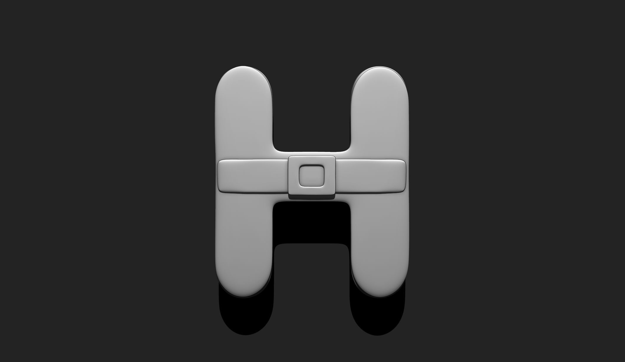 Alphabet A-Z with Christmas Theme -  Letters - Cartoon - Design 3D print model_18