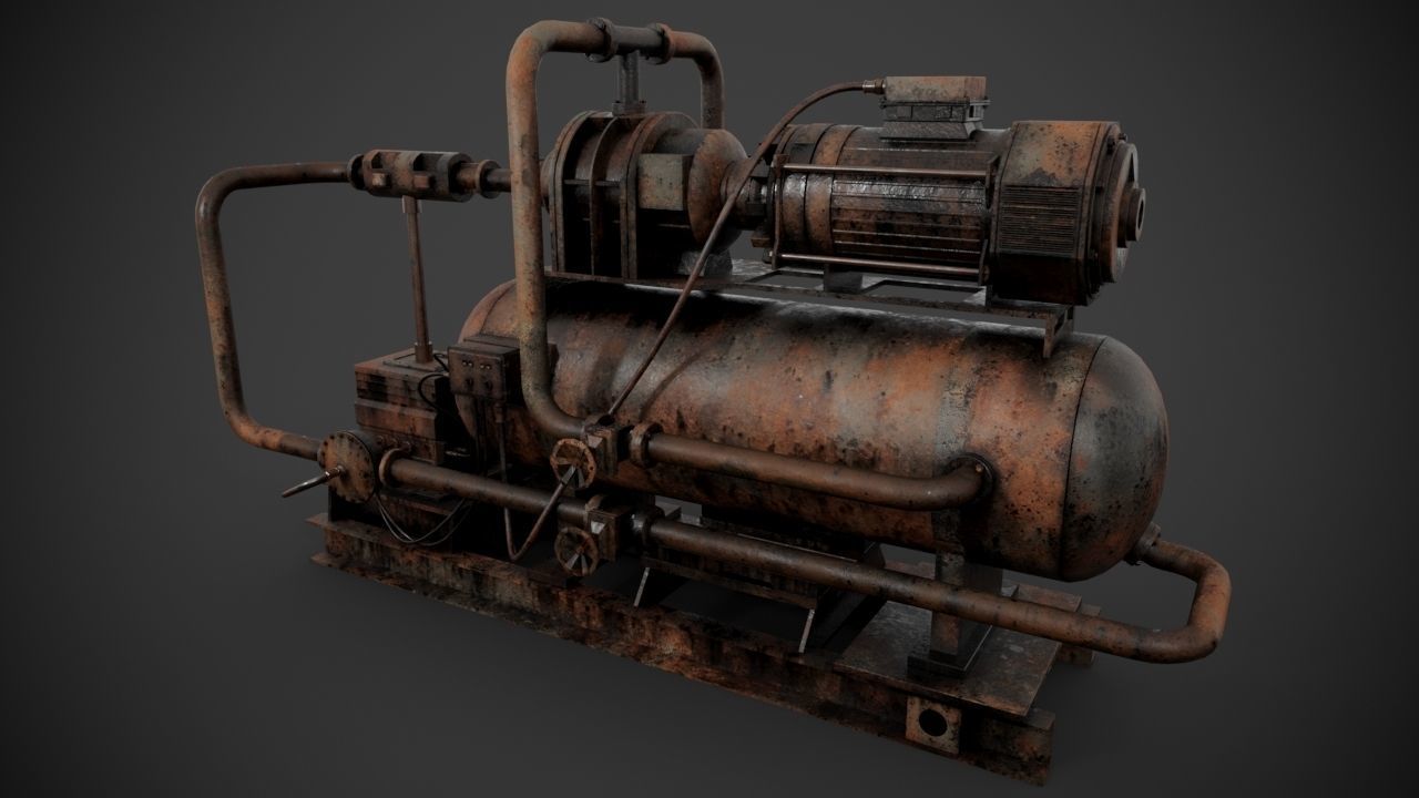 Machinery device 3D model_9