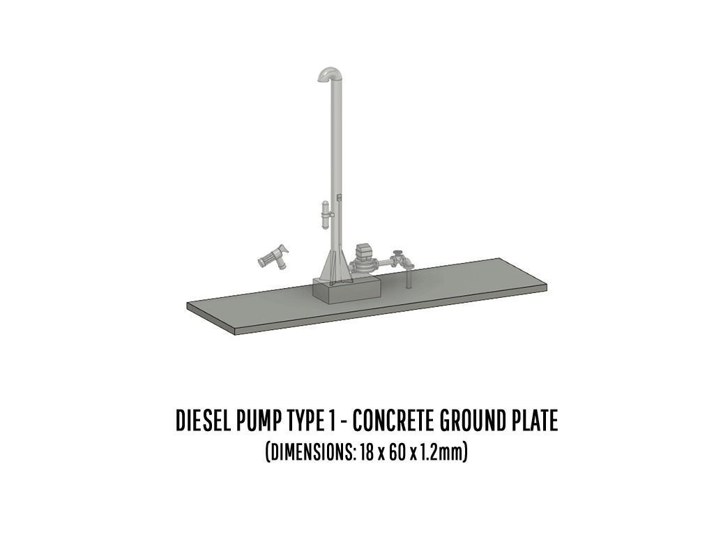 BUILD-0001 Diesel and Sand set H0-scale US 3D print model_12