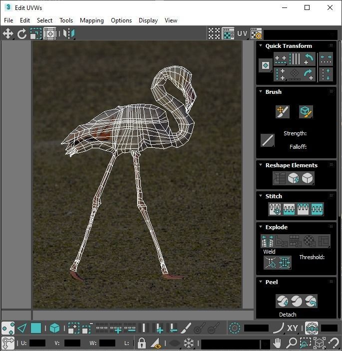 Flamingo 3D model_25