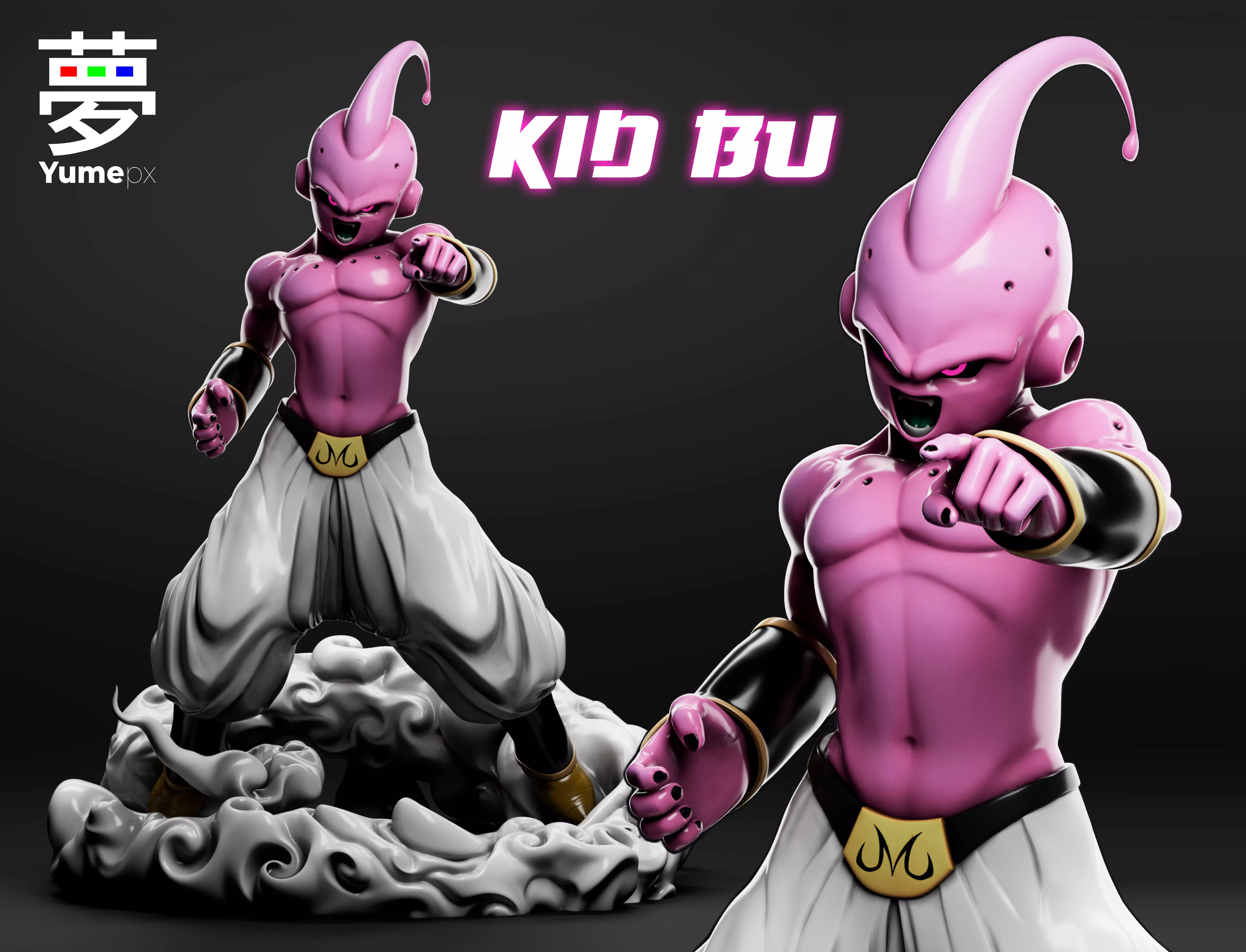 Kid Bu - Majin Bu - Dragonball Z - Dragon Ball - dragonball 3D print model