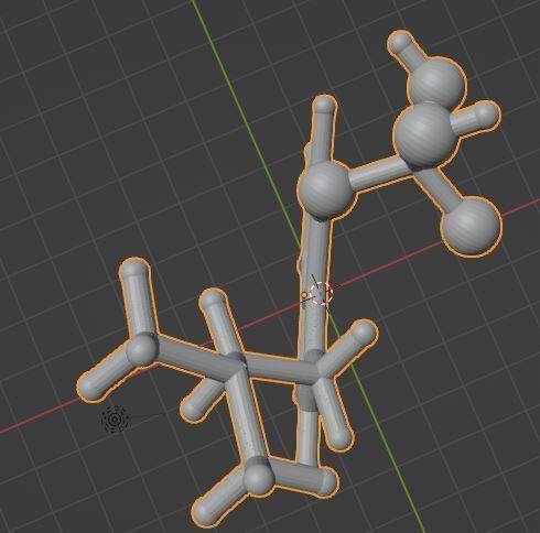 Psilocybin molecule 3D print model_3