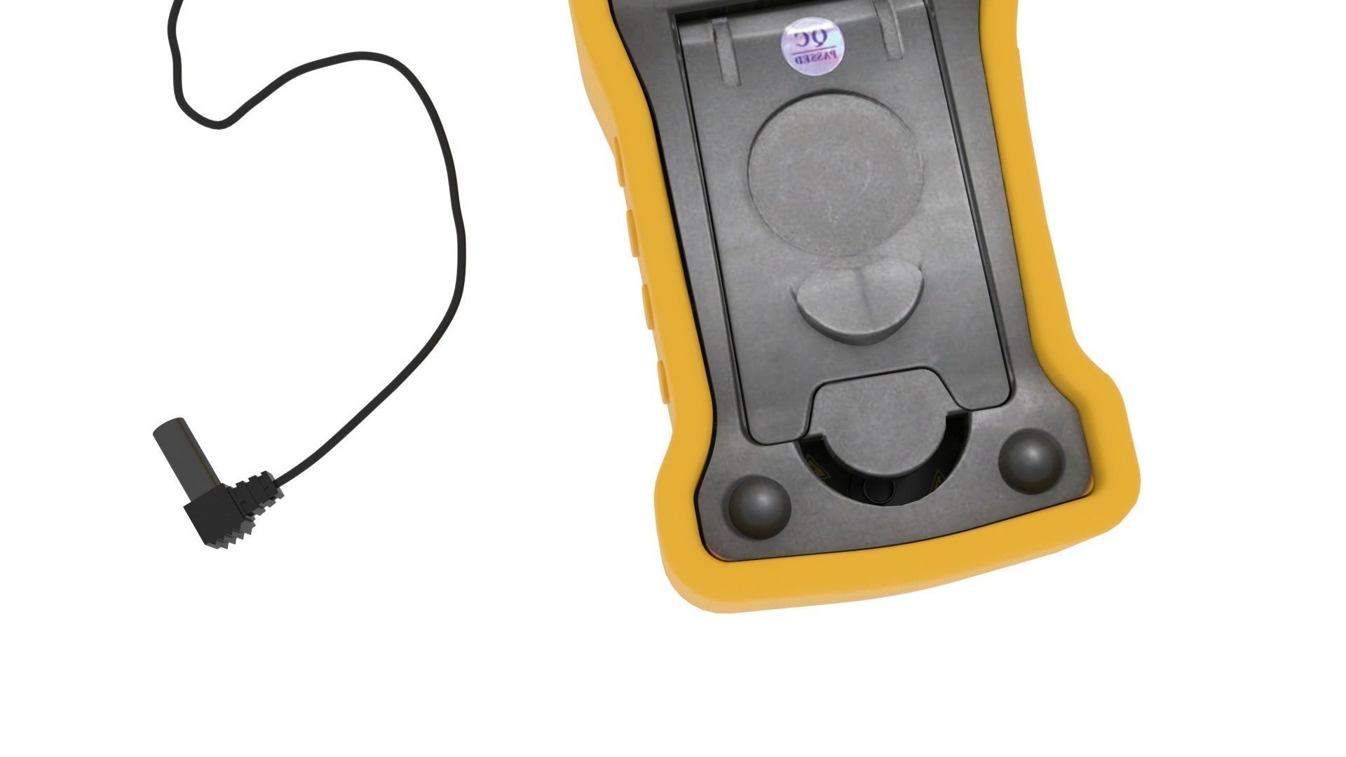 Multimeter With Multimeter Cables 3D model_14