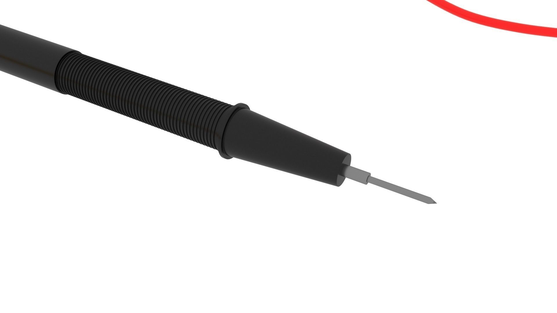 Multimeter With Multimeter Cables 3D model_11