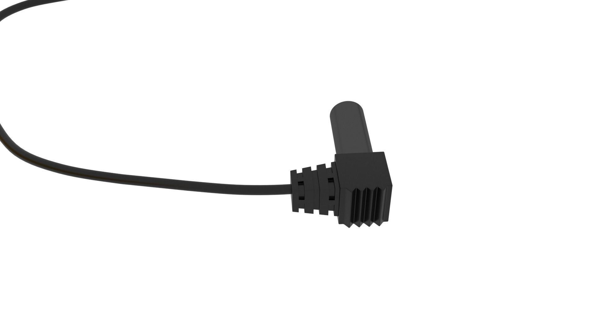 Multimeter With Multimeter Cables 3D model_10