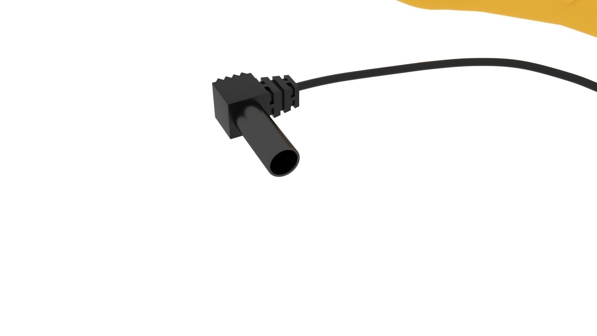 Multimeter With Multimeter Cables 3D model_12