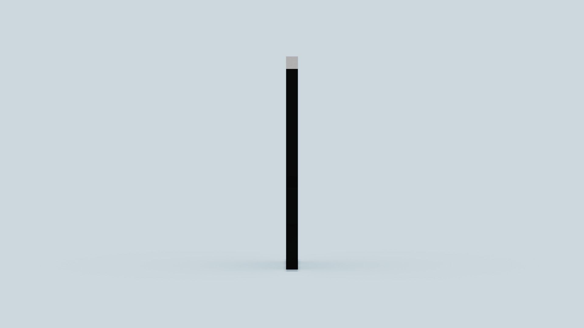 Pixel Zombie Low-poly 3D model_9