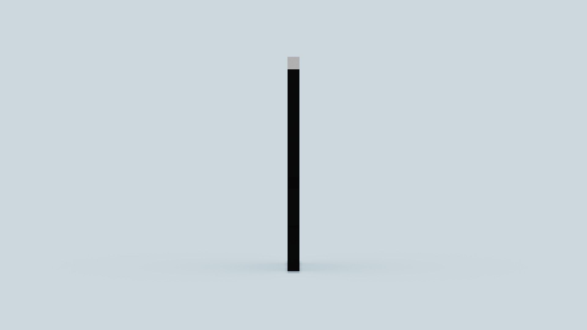 Pixel Zombie Low-poly 3D model_3