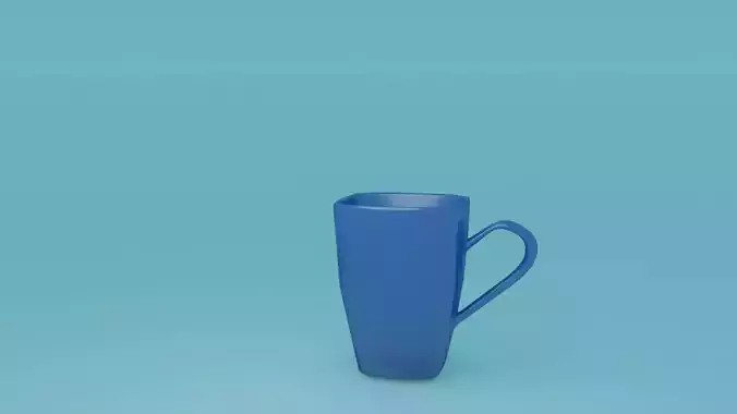  low poly mug for drinks 