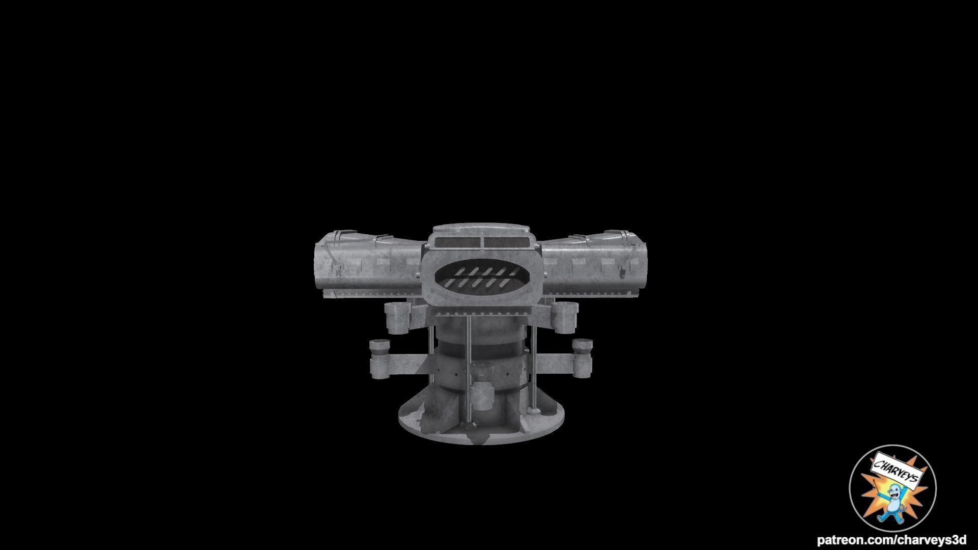 Star Wars Vehicle Maintenance Energizer for action figures 3D print model_2