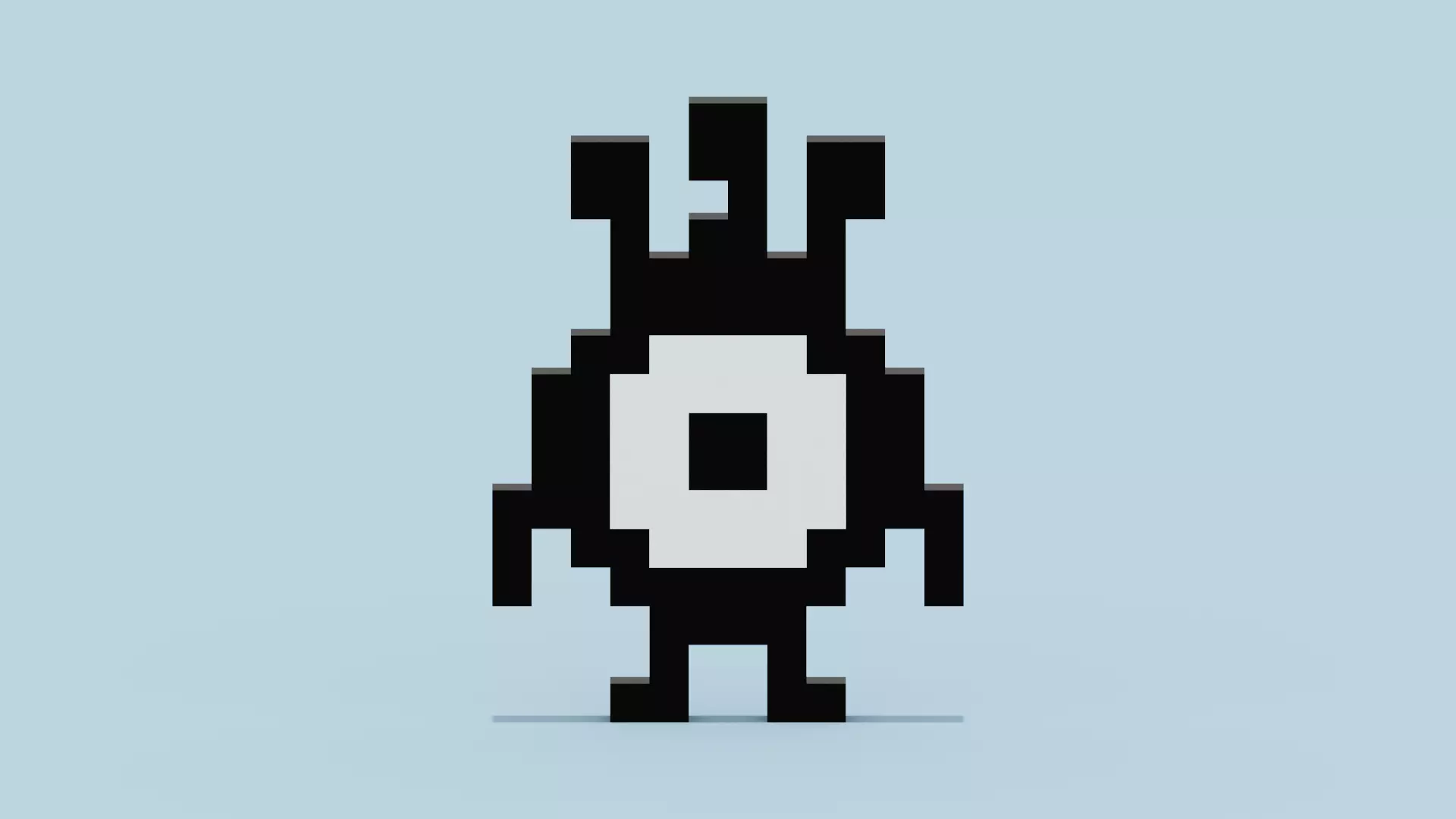 3D model Pixel Patapon VR / AR / low-poly | CGTrader