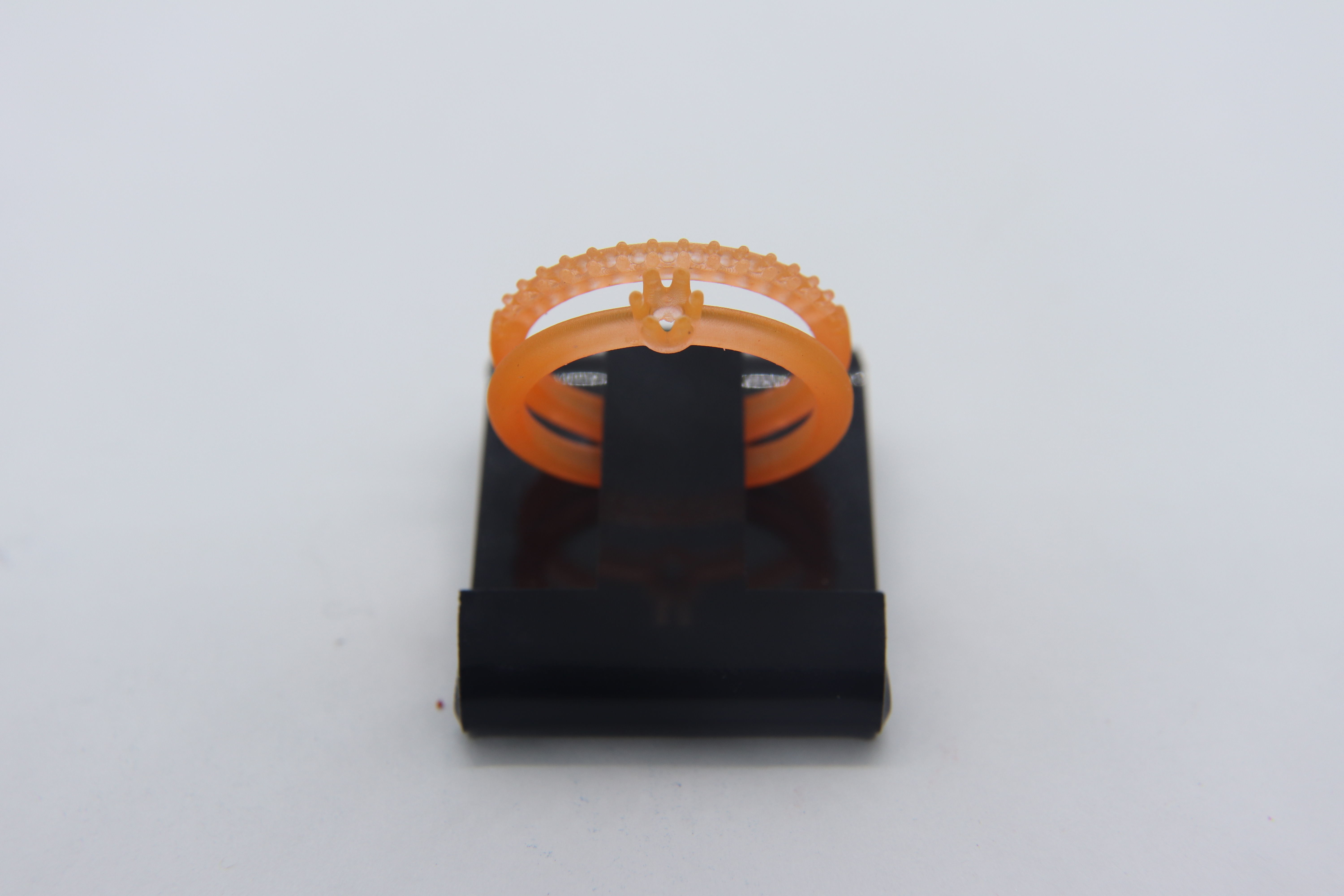 3mm Engagement Ring 3D print model_4