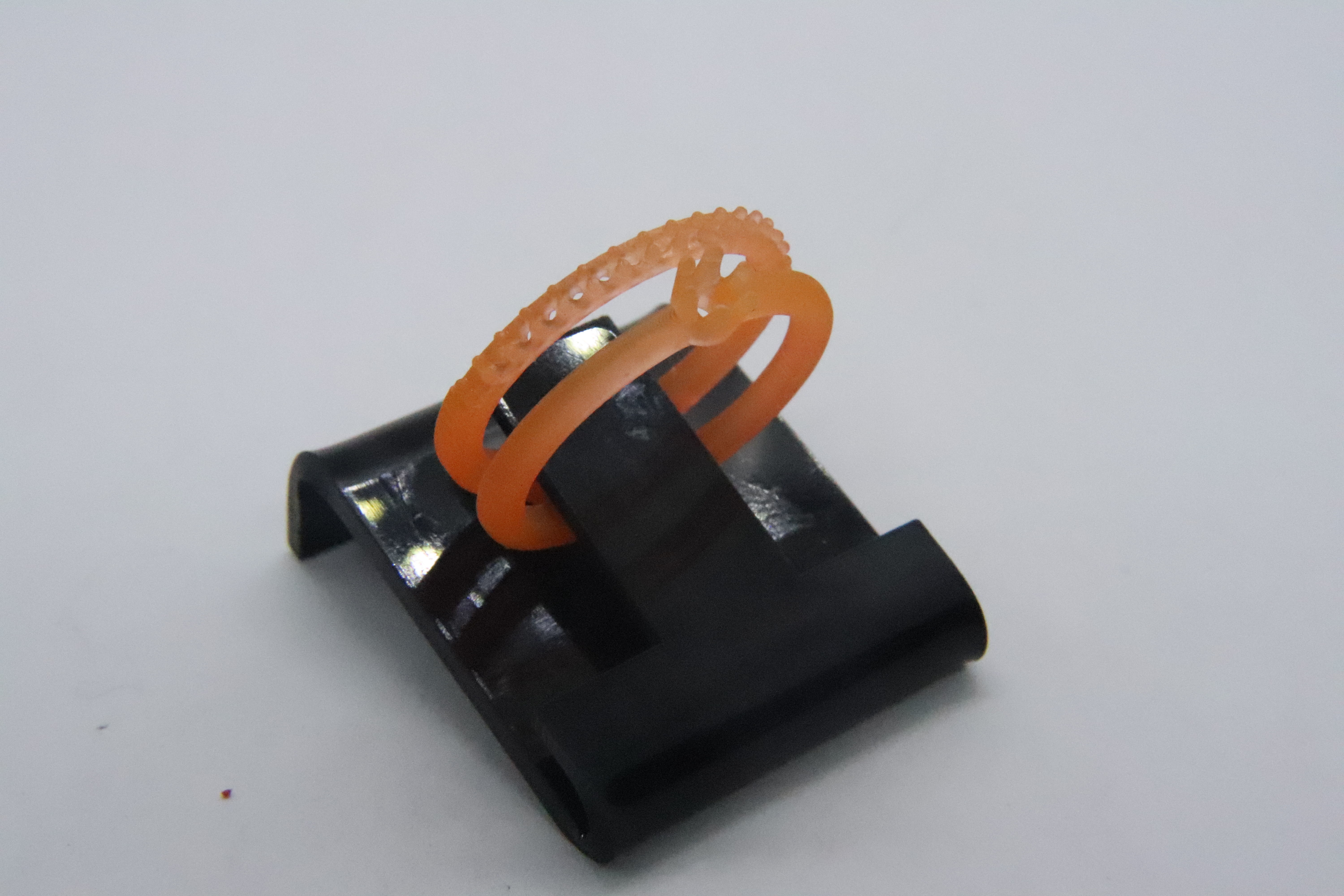 3mm Engagement Ring 3D print model_5