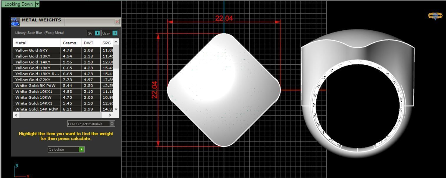 Fusion Polished Ring 3D print model_4