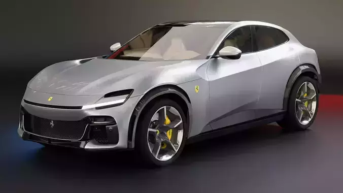 Ferrari Purosangue 3D model