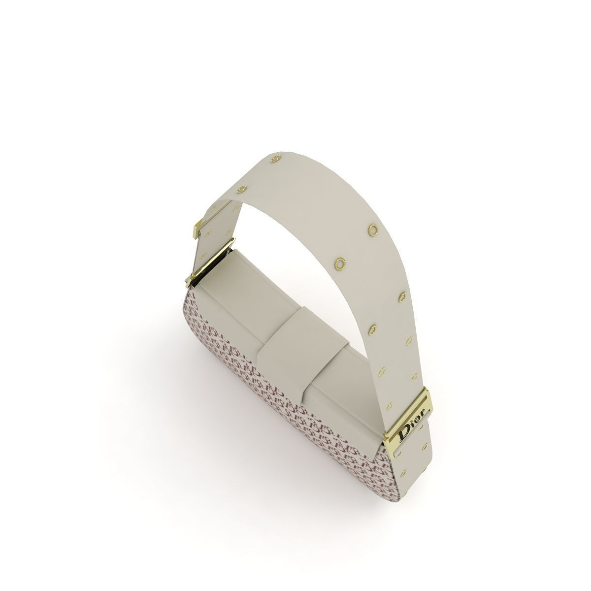 Dior Street Chic Bag Collection 3D model_20
