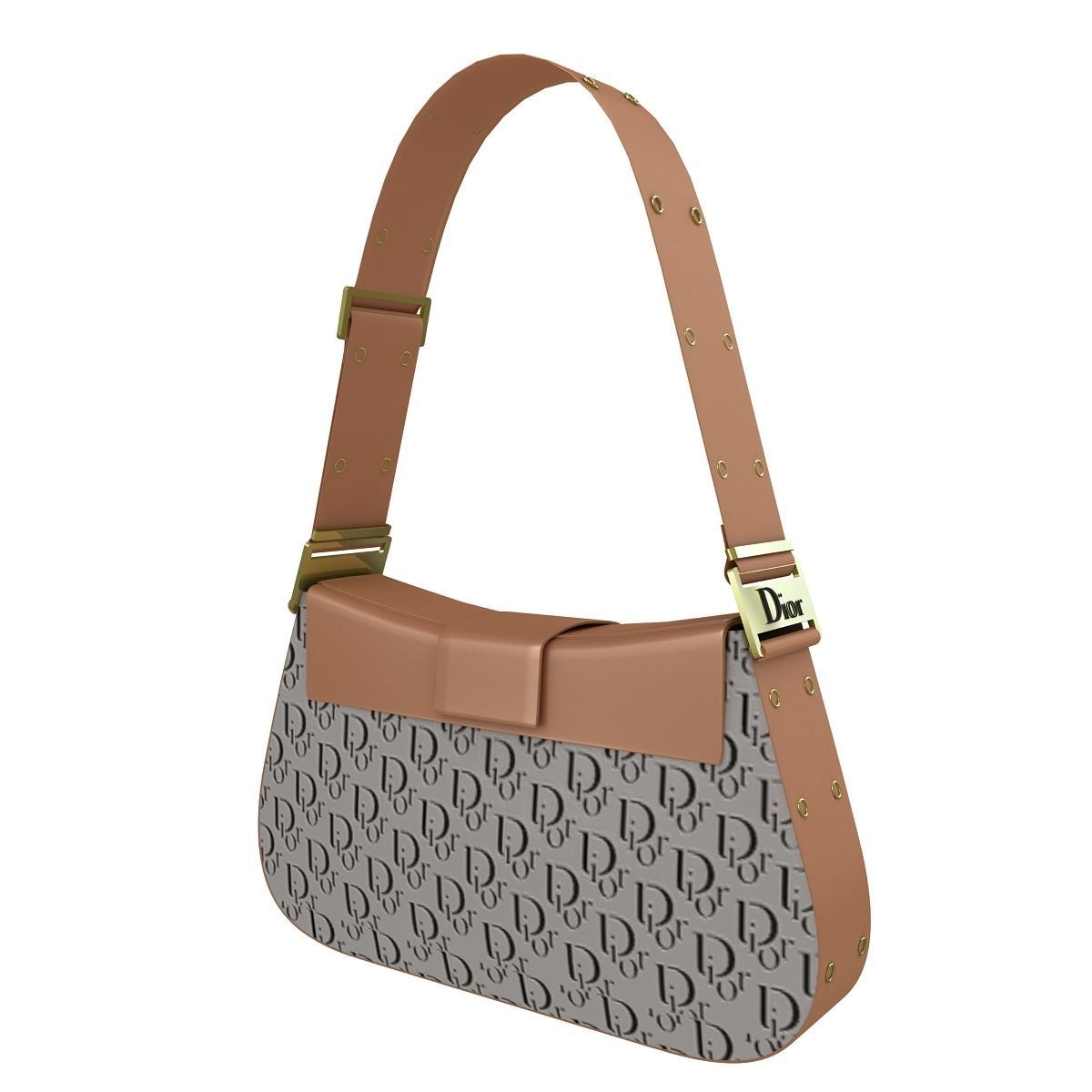 Dior Street Chic Bag Collection 3D model_7