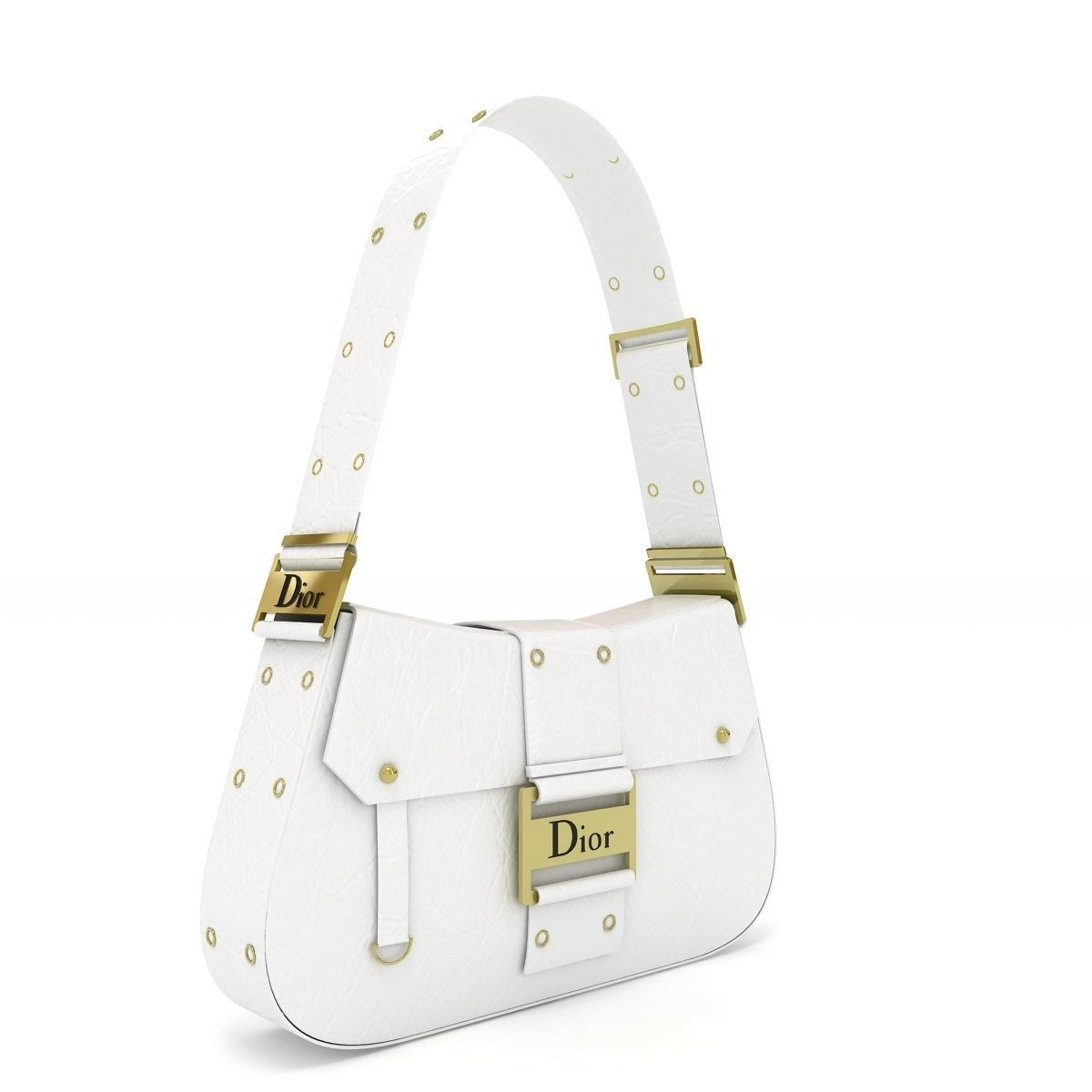 Dior Street Chic Bag Collection 3D model_22