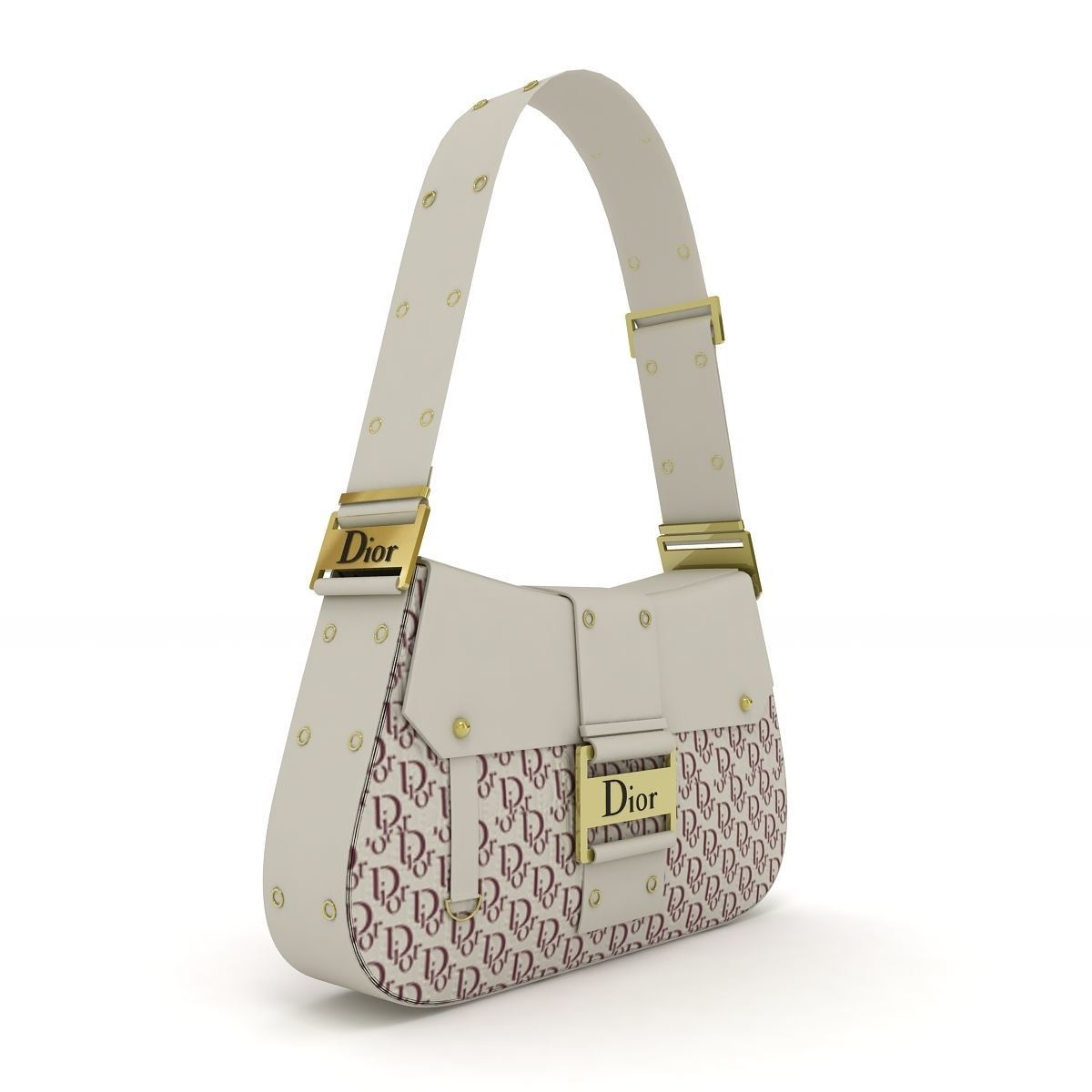 Dior Street Chic Bag Collection 3D model_17