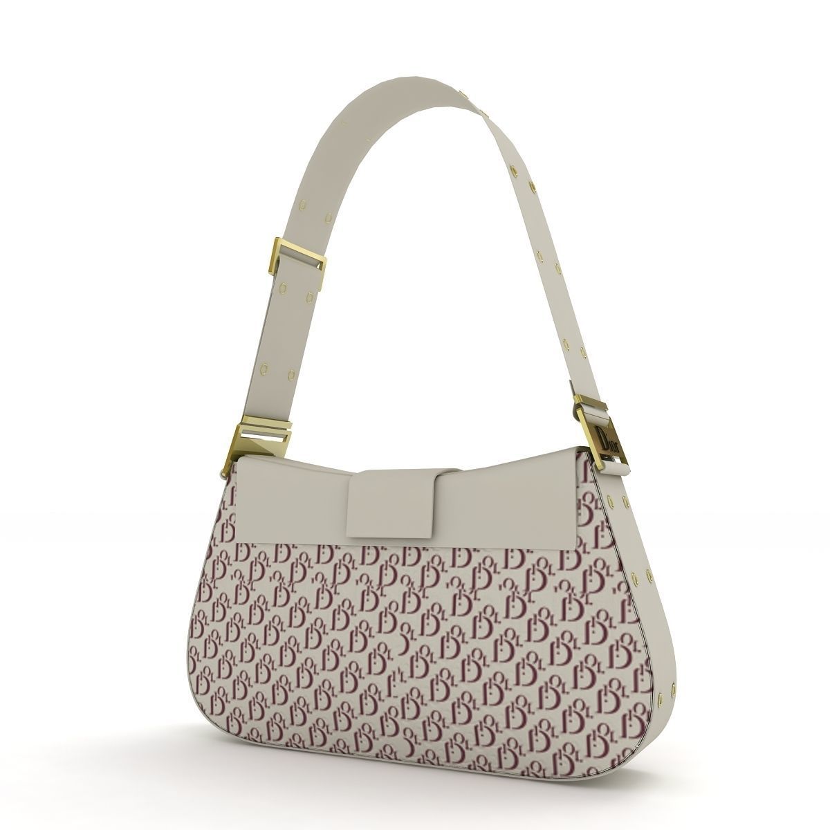 Dior Street Chic Bag Collection 3D model_18