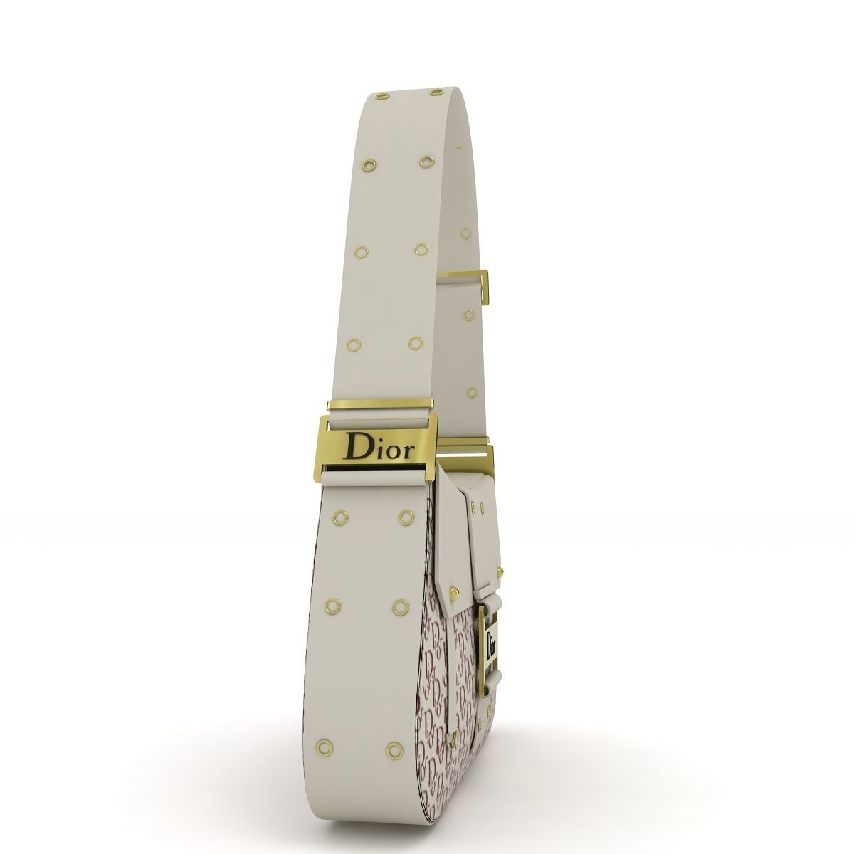 Dior Street Chic Bag Collection 3D model_19