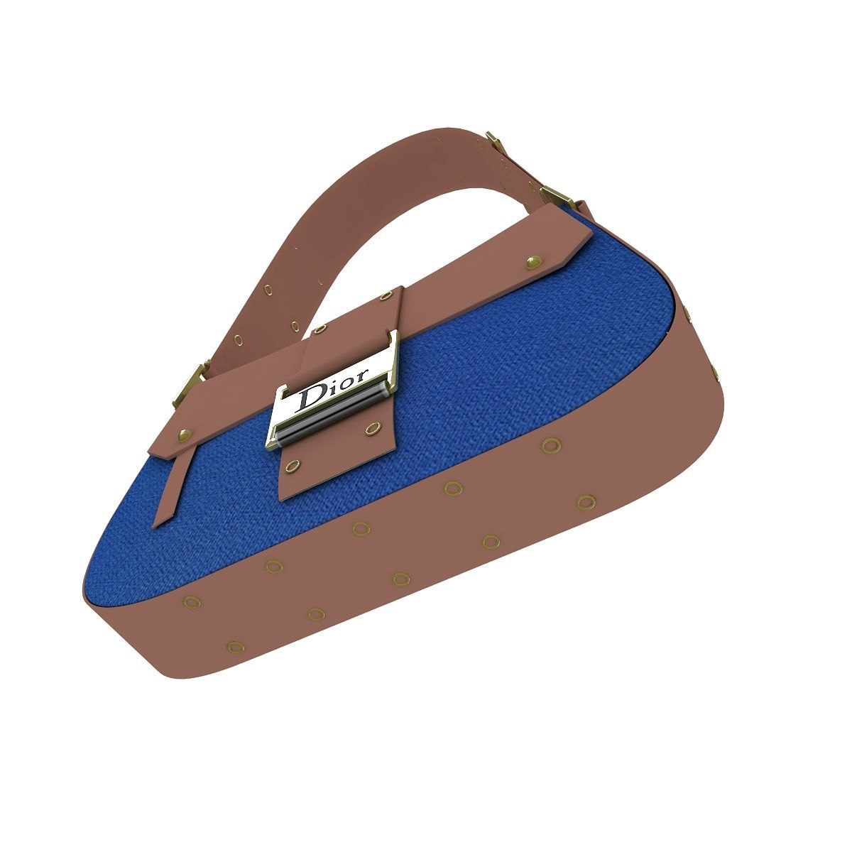 Dior Street Chic Bag Collection 3D model_10