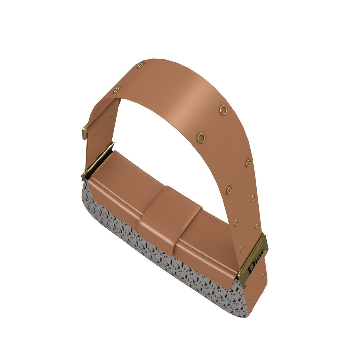 Dior Street Chic Bag Collection 3D model_8