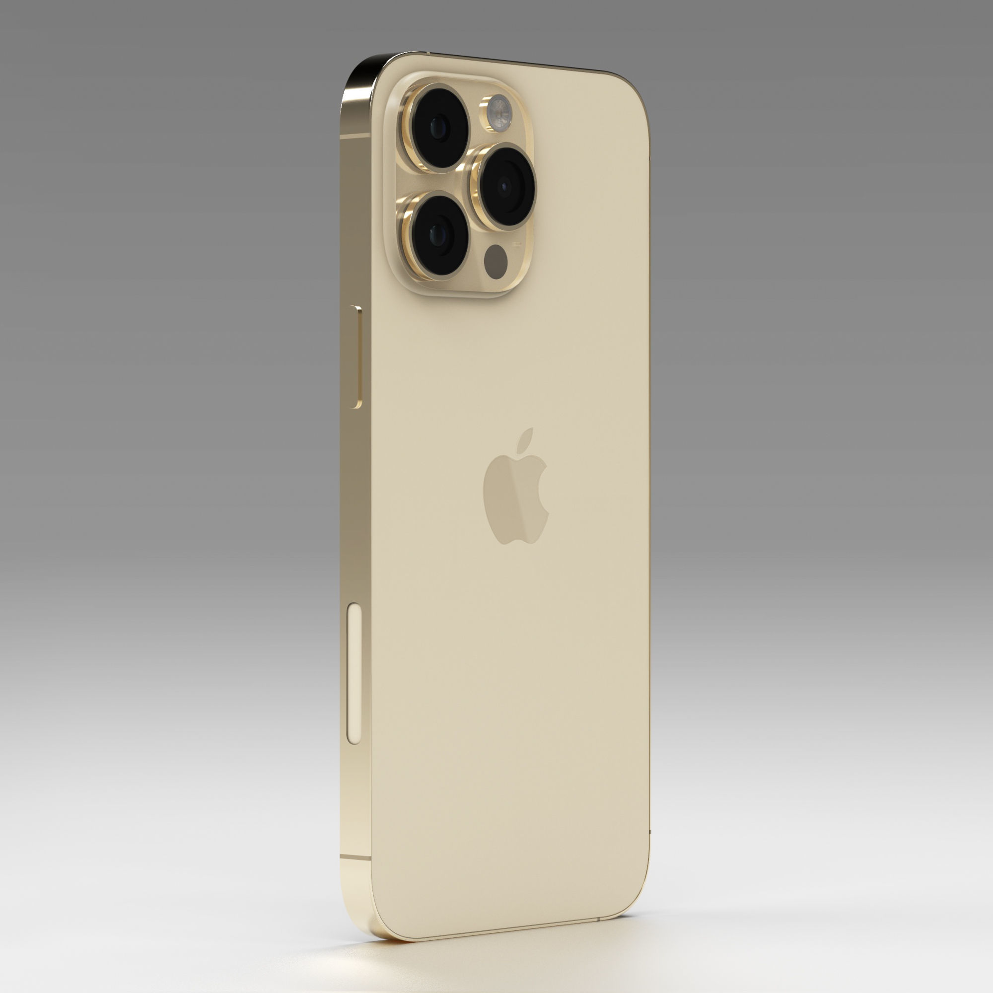 iPhone 14 Pro Max 4 Color Options Low-poly 3D model_13