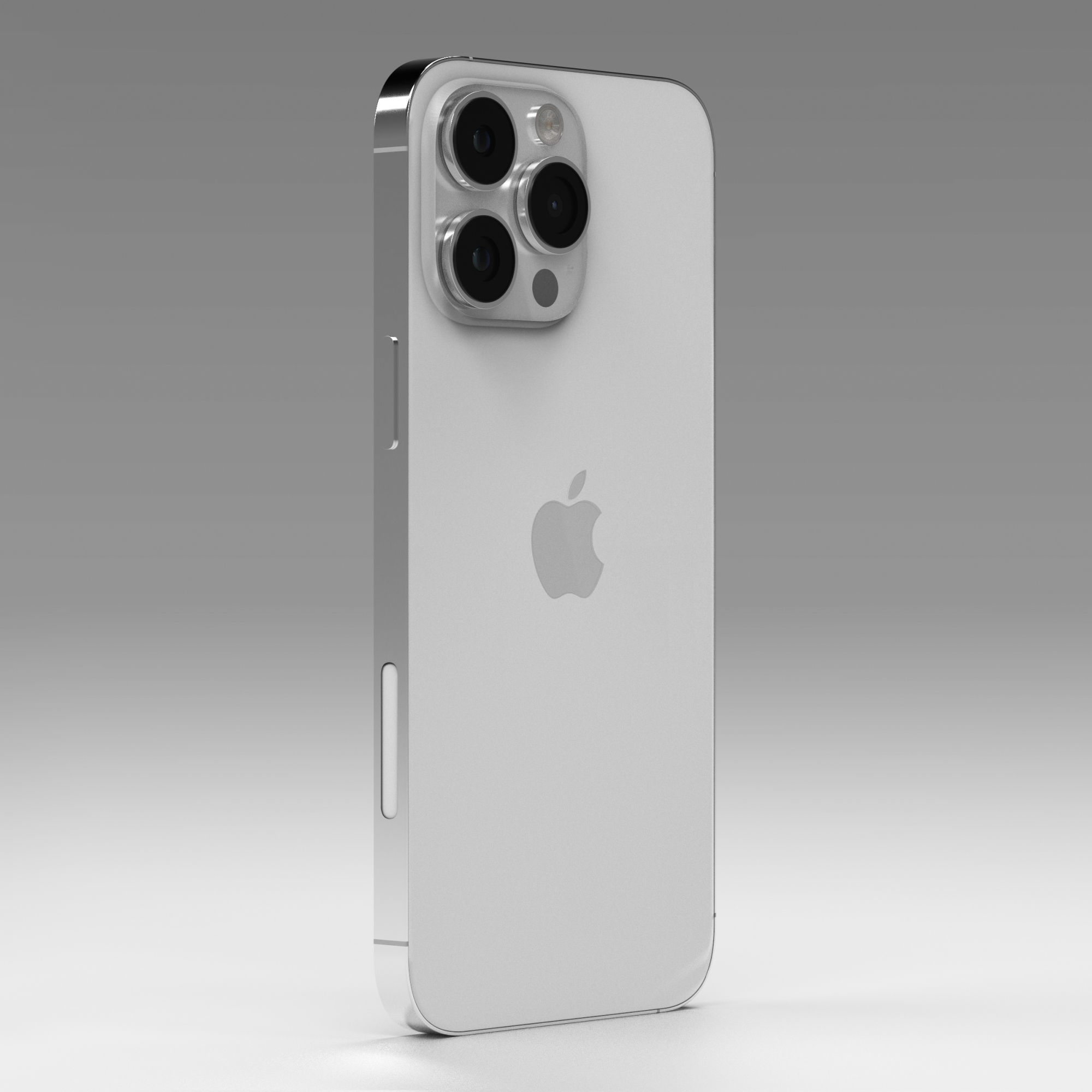 iPhone 14 Pro Max 4 Color Options Low-poly 3D model_11