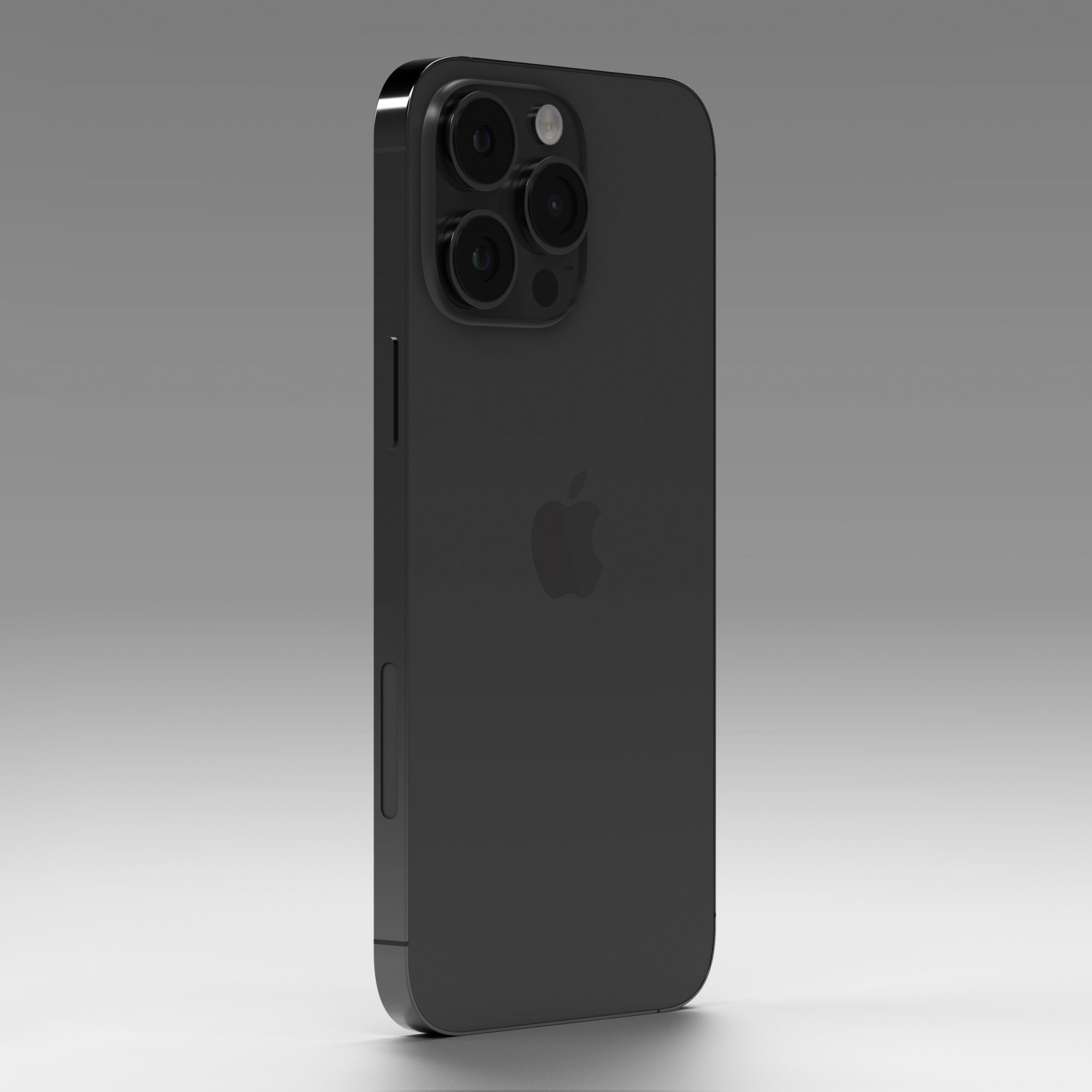 iPhone 14 Pro Max 4 Color Options Low-poly 3D model_12