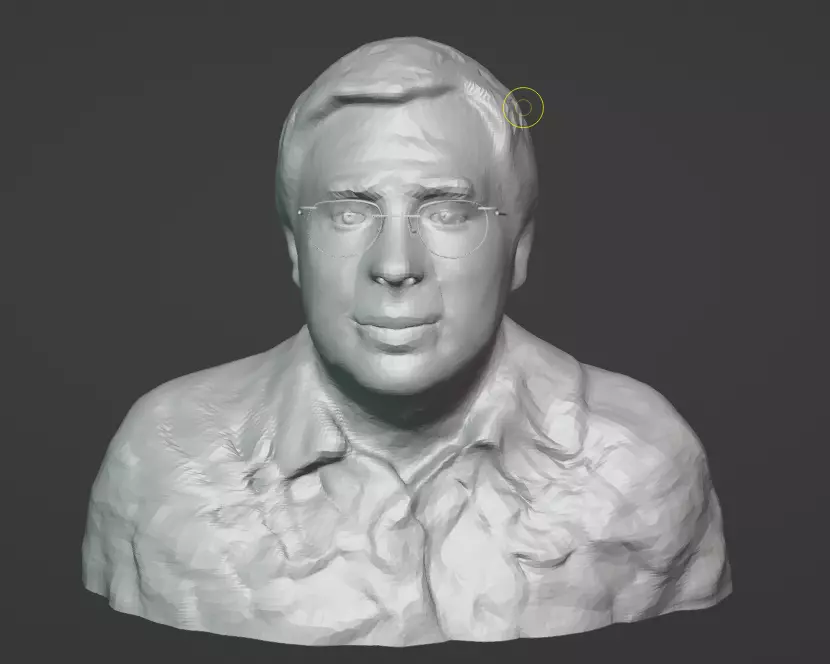 Wayne Bust Free 3D print model